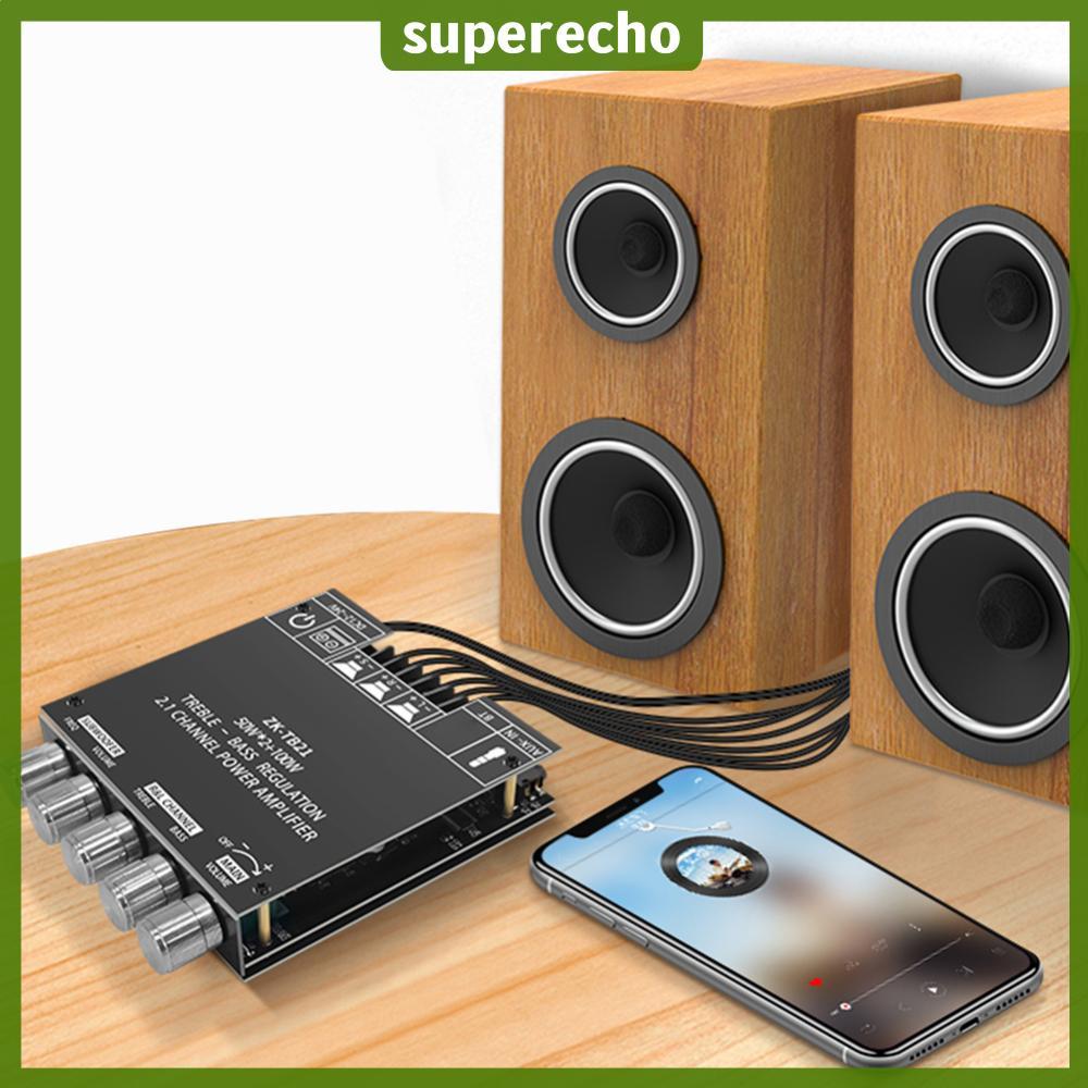 ⚡24ชม.⚡ 2x50W + 100W 2.1 ช่อง Mini Board CS8673E/TPA3116D2 ชิป 2-in-1 เครื่องขยายเสียงกรองบลูทูธ 5.0