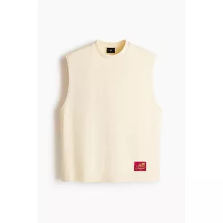H&M(เอชแอนด์เอ็ม) เสื้อกล้ามพิมพ์ลายทรงหลวม Men Loose Fit Printed vest top 1307992_1