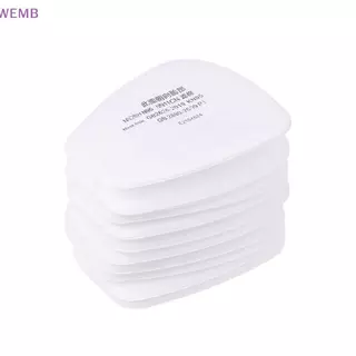 WEMB 10 ชิ้น 5N11 ฝุ่นกรองผู้ถือกระดาษสําหรับ 6001-6200/7502/6800 เคมี ing ภาพวาด Respirator หน้ากากแก๊สอุปกรณ์เสริมใหม่