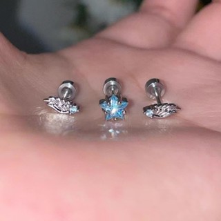 ชุด3ชิ้นโลหะผสมแบบเพทายปีก สำหรับผู้หญิง