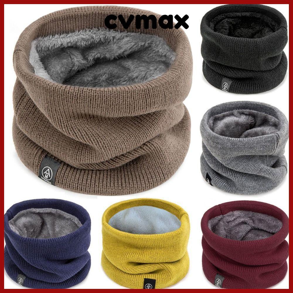 Cvmax ผ้าพันคอหลอดสกีฤดูหนาวกลางแจ้งผู้ชายผู้หญิงปลอกคอกันความเย็น