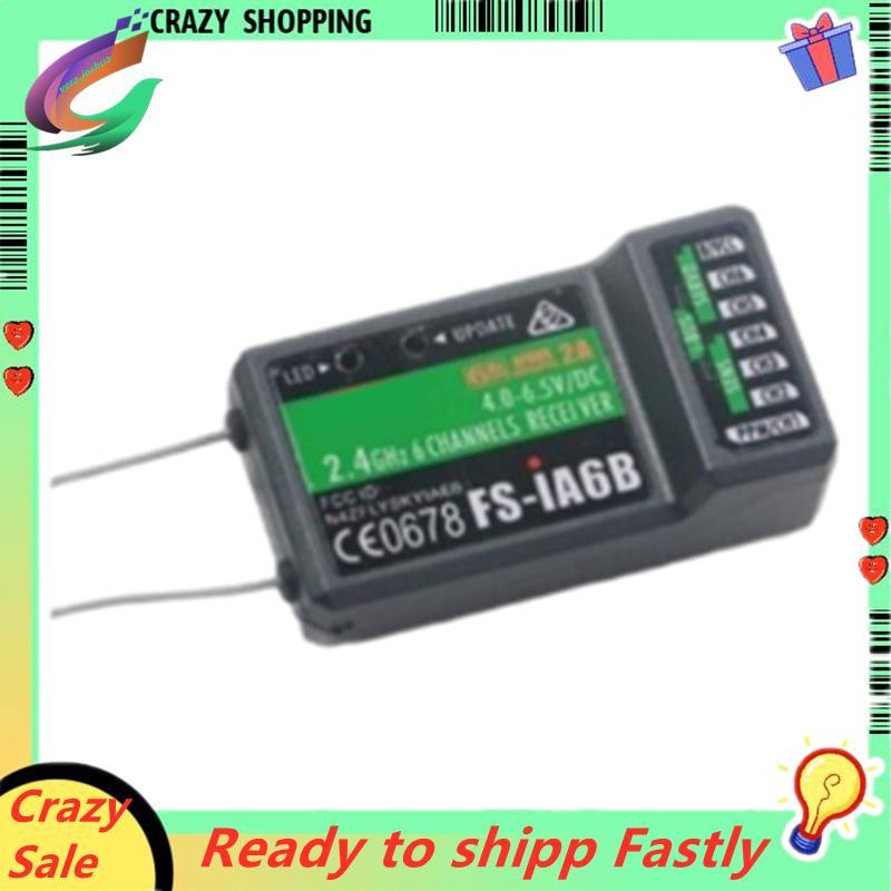 IA6B 2.4G 6-Channel Receiver ใช้งานร่วมกับ I6 I6S I6X Ia6b Transmisor Control Remoto Partes เครื่องบ