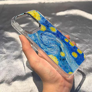 แฟชั่นMoonเคสโทรศัพท์สําหรับiPhone 17 16 14 15 13 12 11 Pro Max Air X XR XS 7 8 15 16 Plus 16E SE2 กันกระแทกปกอ่อนFunda