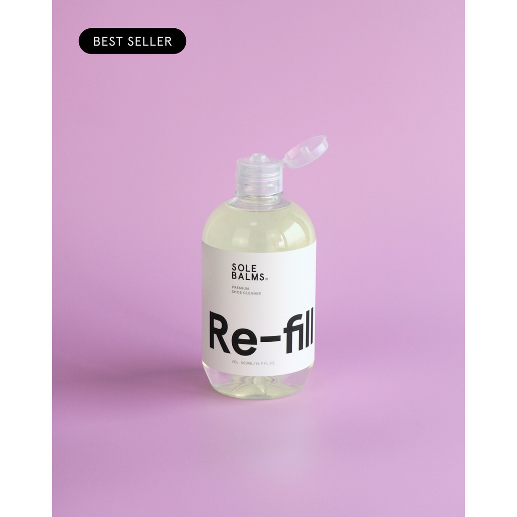 PREMIUM SHOE CLEANER - 500ML (RE-FILL)