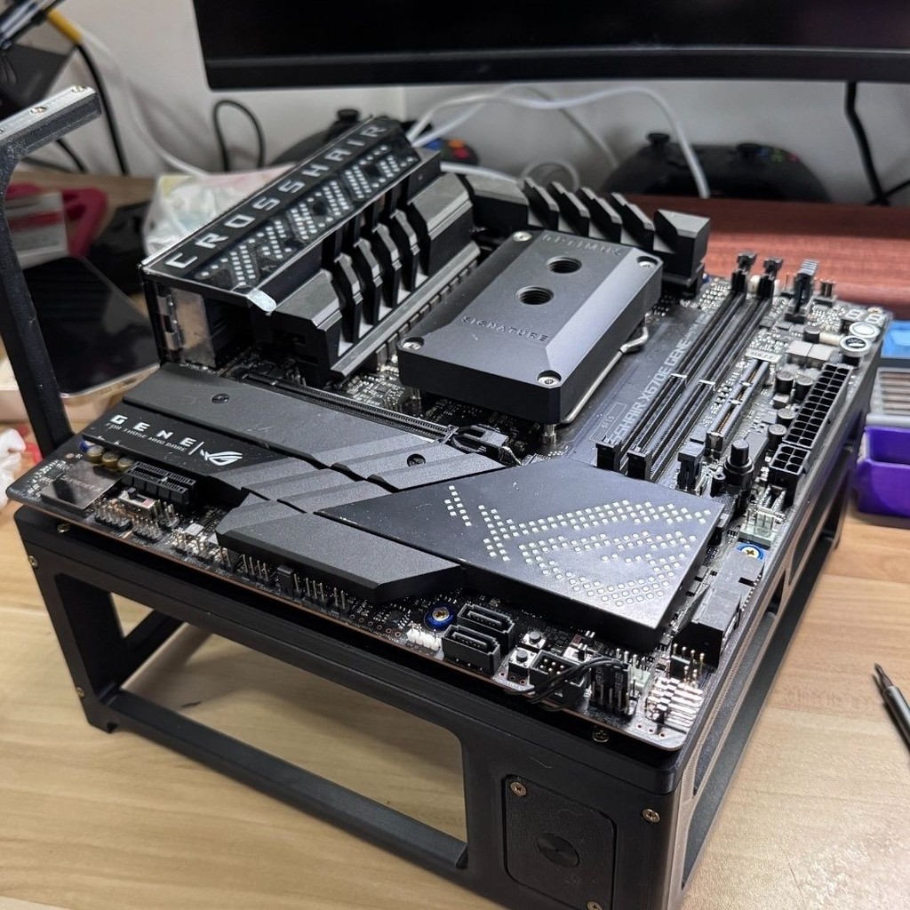 คอม คอมประกอบ Matx/itx Xiaobai Rack x99 Rack ชั้นวางเปิดเกมคุณภาพสูง
