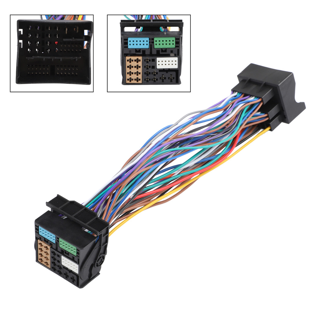 23 ซม.MQB สาย 52 Pins สําหรับ A4 สําหรับ A6 สําหรับ Skoda ที่นั่งสําหรับกอล์ฟ 7 MK5 MK6
