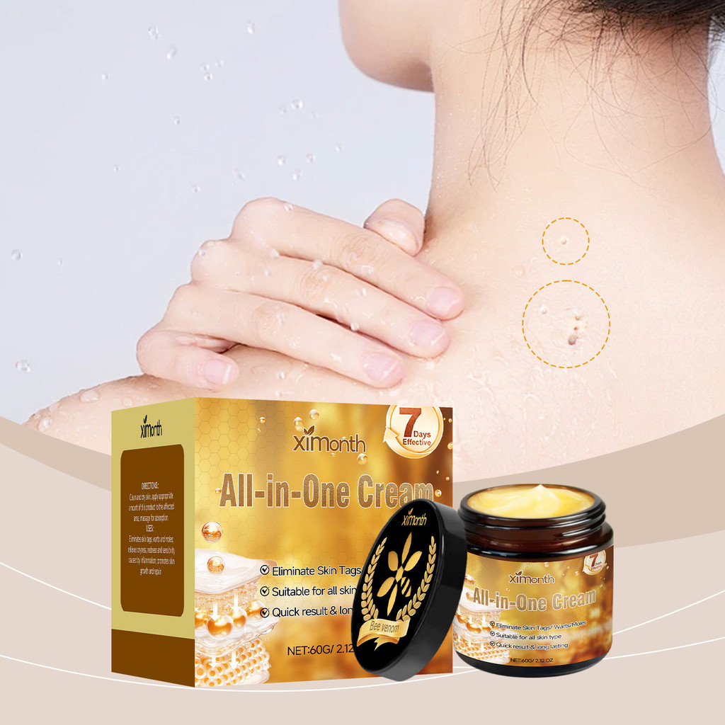 [คลังสินค้าพร้อม] XIMONTH Skin Care Cream Bee Venom Keyu Mole Gentle Cleansing Skin Smoothing Skin S