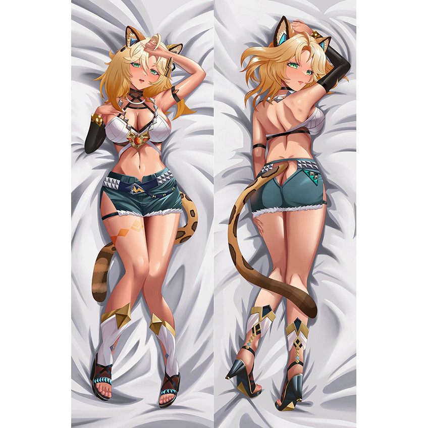 Genshin Impact Xilonen Dakimakura 2WAY Hing Body Case อะนิเมะหมอน