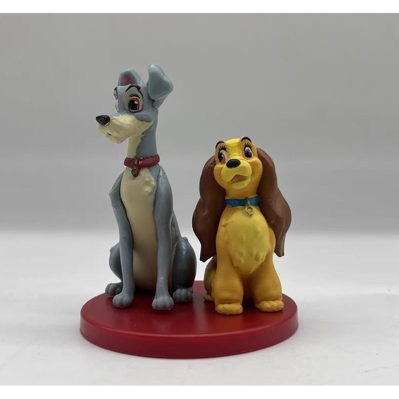 Lady and the Tramp ตุ๊กตาเครื่องประดับรถของขวัญวันเกิดสําหรับเด็กผู้หญิงของเล่นตุ๊กตา
