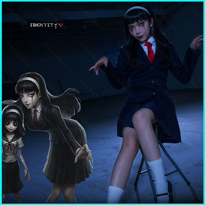ชุดคอสเพลย์ Yidhra จากเกม Identity V แจ็คเก็ตและเสื้อยืดสำหรับฮาโลวีนและปาร์ตี้