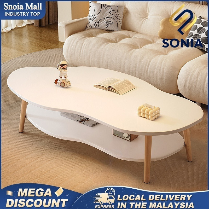 🍵Meja Kopi Tea Table Living Room Home Balcony Table Bedroom Sofa Rental House Coffee Table 咖啡桌/茶几