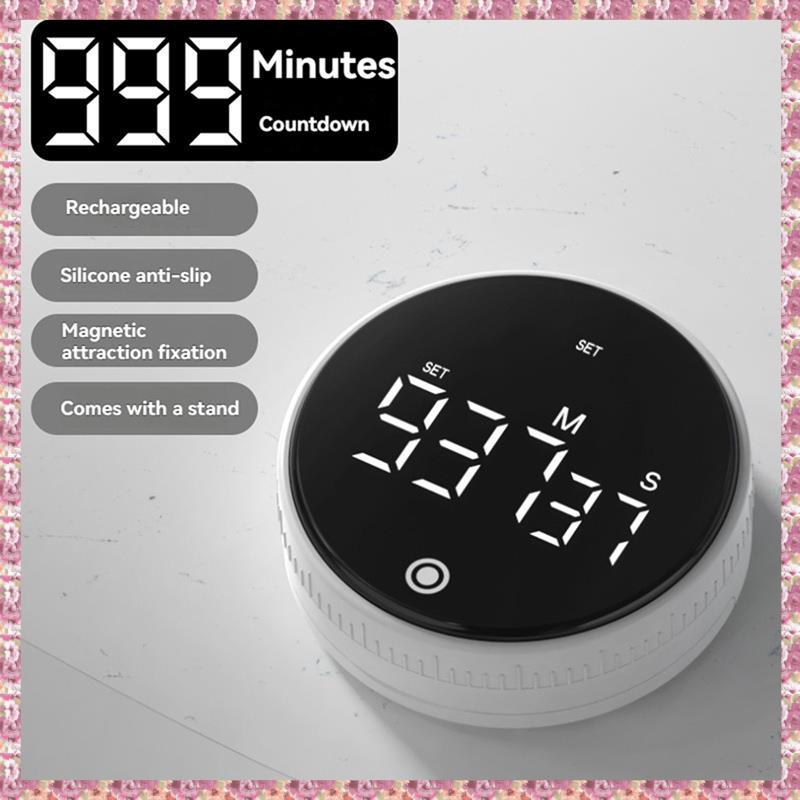 [VCPR] LED Digital Rotary Timer USB ชาร์จแม่เหล็กเบเกอรี่นับถอยหลังเตือนกลับวงเล็บออกแบบ Gadgets ครัว ราคา ถูกที่สุด ดีลบีเคเค แกลเลอรีภาพที่ 4