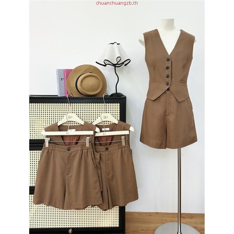 Riley.apparels - Lynn Suede Vest 9118(ได้เฉพาะเสื้อ) อ่านรายละเอียดสินค้าก่อนสั่ง