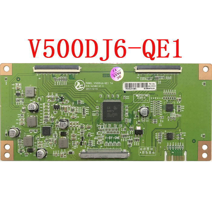 บอร์ดลอจิก Chimei V500DJ5/V500DJ6-QE1 T4 4K ถึง 2K พร้อมสต็อกยิงโดยตรงรับประกันคุณภาพ 4K 90 วัน