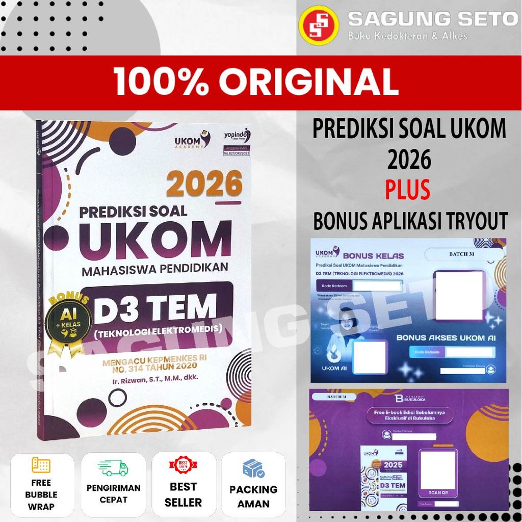 UKOM 2026 D3 TECHNICAL TECHNOLOGY สั่งซื้อล่วงหน้า - RIZWAN