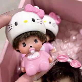 การ์ตูนน่ารักมอนชิจิไวนิลพวงกุญแจมัลติฟังก์ชั่กระเป๋าเสน่ห์รถแขวนเครื่องประดับสําหรับเพื่อนเด็กของขวัญวันวาเลนไทน์