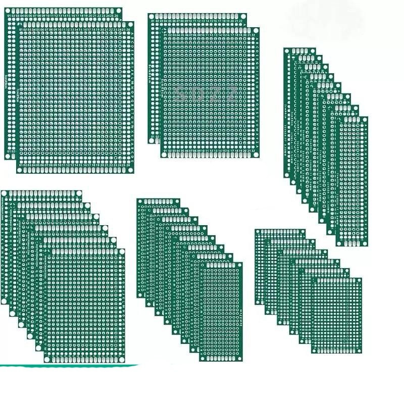 PCB DOT MATRIX PCB DOUBLE SIDE LAYER HOLE PCB REVERSE