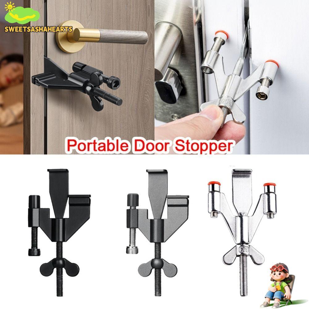 SWEE ล็อคประตู, สแตนเลสป้องกันการโจรกรรมประตู, สังกะสีอัลลอยด์ Childproof ประตู Safety Latch โรงแรม