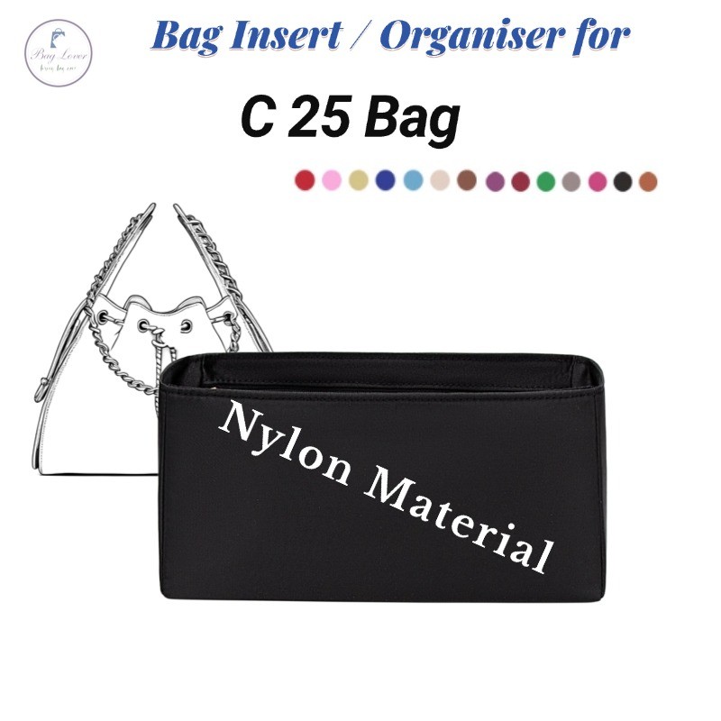 กระเป๋าออแกไนเซอร์ในกระเป๋า ดีไซน์พกพาสะดวก ป้องกันคราบและสิ่งสกปรก 25 Bag Hobo
