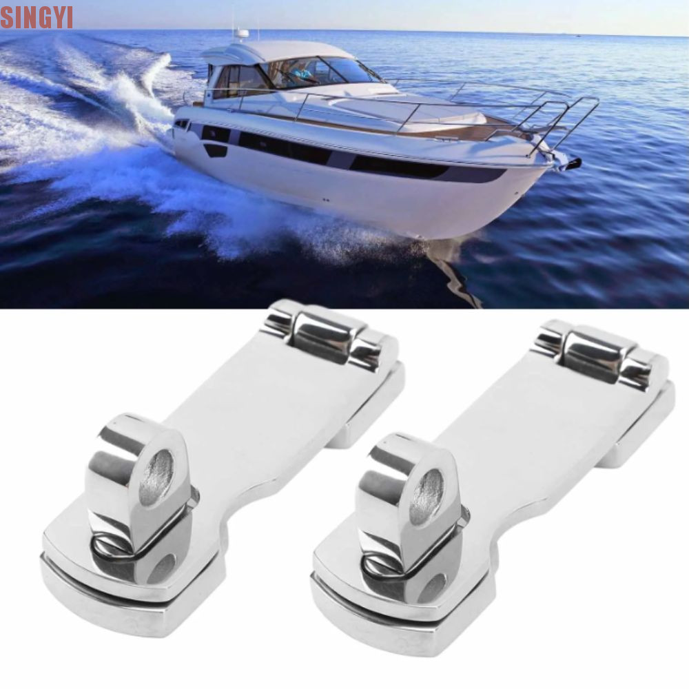 SINGYI Marine Boat Accessories, Slide Barrel Bolt Heavy Duty Yacht Accessories, Boat Hooks Swivel Ha