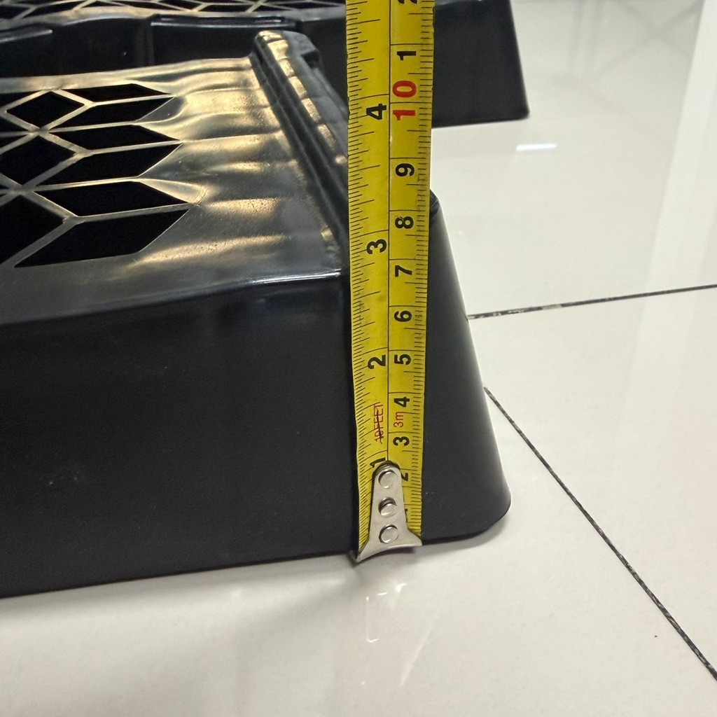 Car Ramp รองล้อยกรถ แรมป์ แลมป์รองล้อรถ ทางลาด เบา พลาสติกแข็งแรง - รูปที่ 6