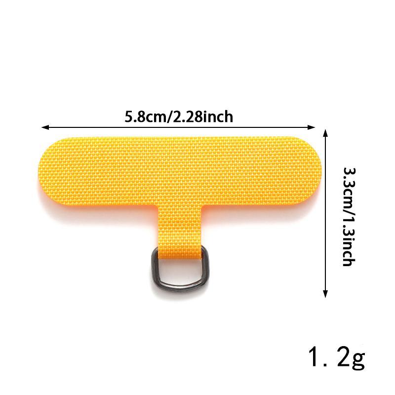 [bigdeals365] โทรศัพท์มือถือเชือกเส้นเล็กตกแต่งสามารถ Carried Twist เชือกจี้ป้องกันการสูญหายแฟชั่นข้อมือที่แข็งแกร่งสายรัดสั้นหุ้นใหม