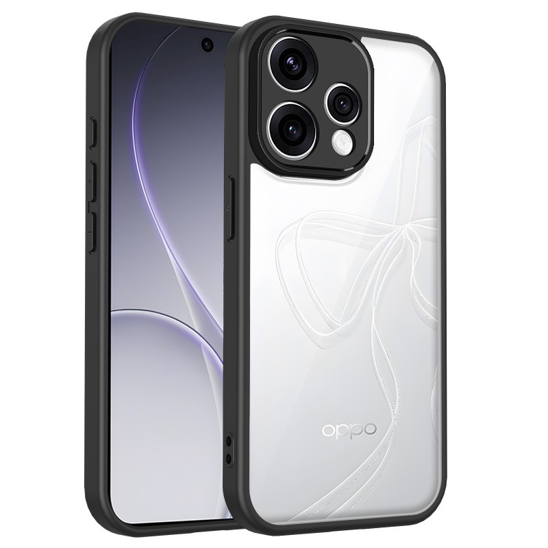 OPPO Reno 15 Pro Max 15F 14F 13F 12F 11F Reno 14 13 12 11 Pro 15 Pro Mini หรูหราโปร่งแสง Matte แม่เหล็กเคสโทรศัพท์กล้องป้องกันกันกระแทกปกแข็งซิลิโคน
