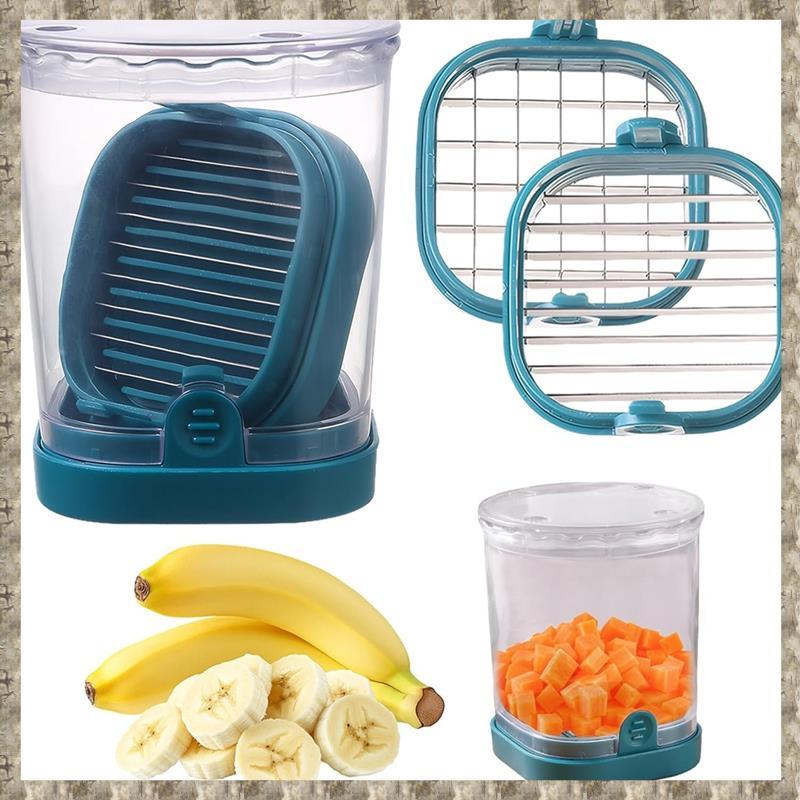 [zv0lma8i] อุปกรณ์ครัวสําหรับกล้วย, แตงกวา, เครื่องตัดเห็ด-ถ้วยสําหรับผลไม้และผัก, ถ้วยเครื่องตัดสตร