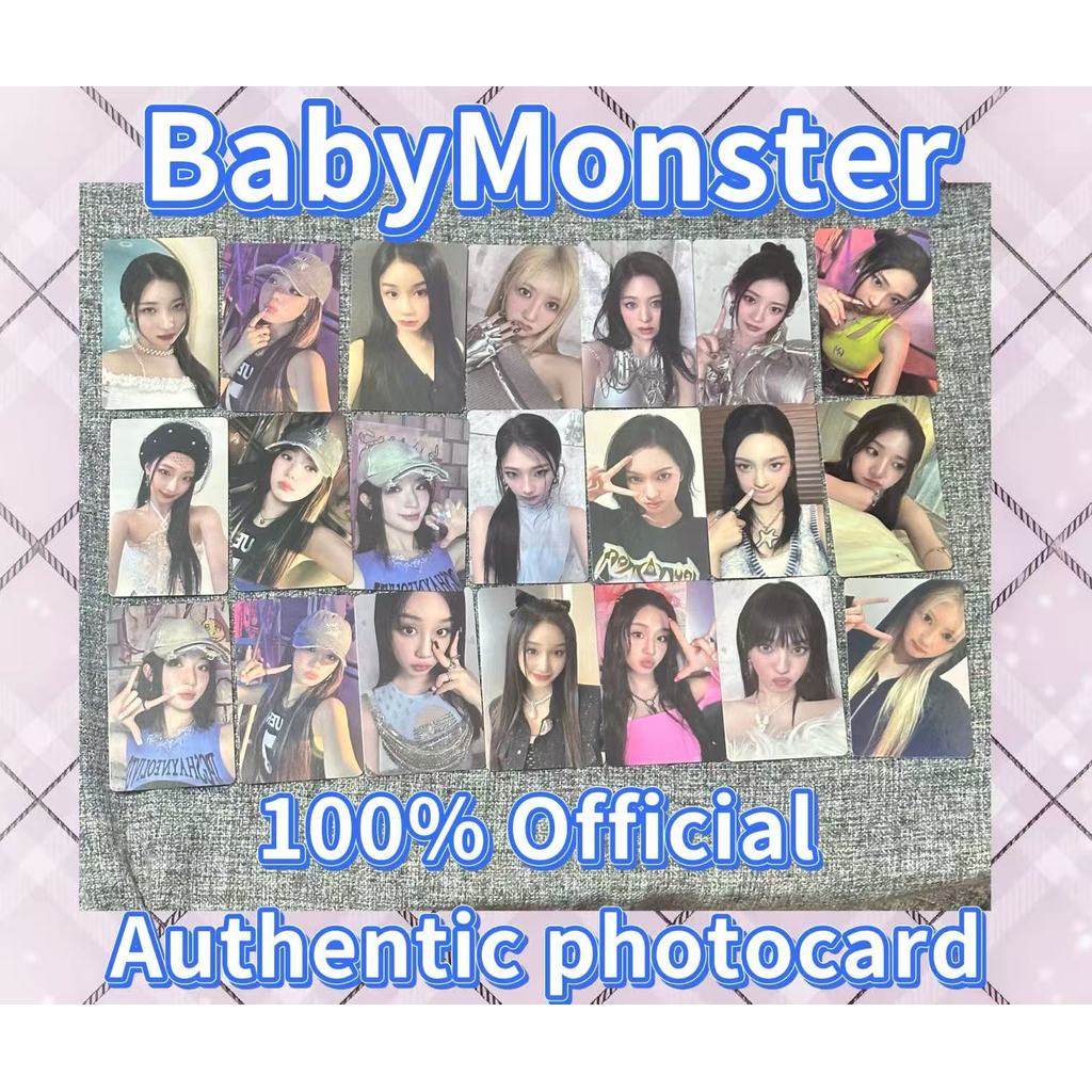 ของแท้ 100% BABYMONSTER PHOTOCARD ASA PHOTOCARD AHYEON PHOTOCARD RAMI PHOTOCARD RORA PHOTOCARD RUKA 