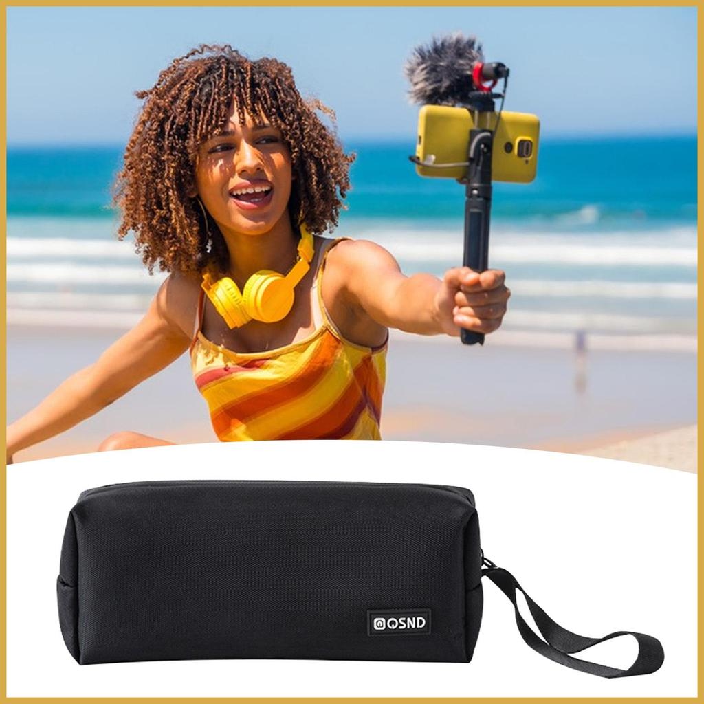 กระเป๋ากล้องการถ่ายภาพสําหรับ Electronics Gadget หูฟังกล้องป้องกันกระเป๋าถือ Gadget qiazhilph