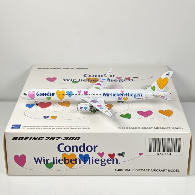 ของแท้ Ready Stock-ปีกJC XX4154 1: 400 Germany Codoer Air B757-300 รุ่นโลหะผสม D-ABON