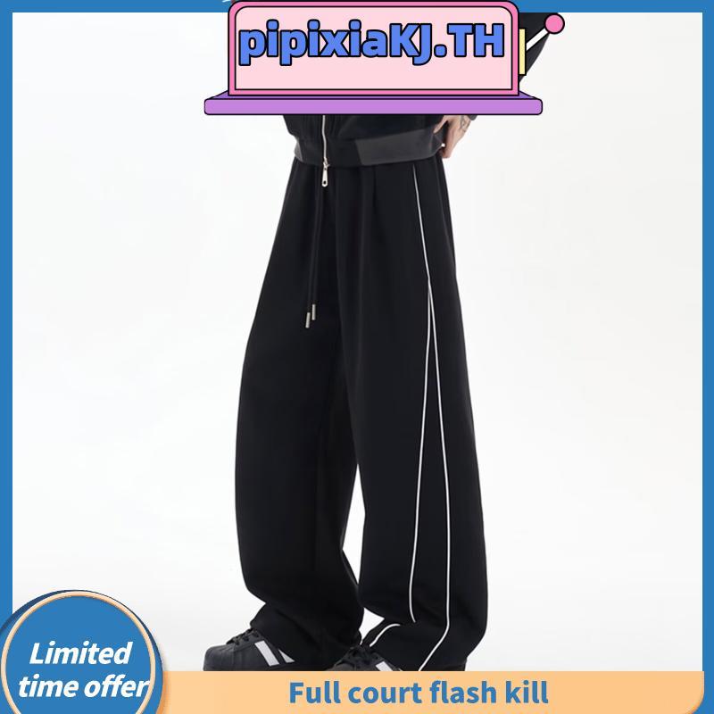 KINS 19 STUDIO | KINS Barrel Wide-leg Sweatpants กางเกงวอร์มคินส์ [F118]