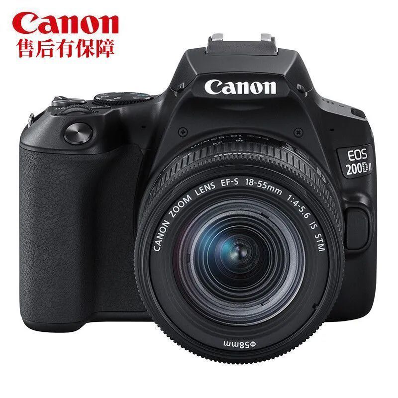 [ของขวัญฟรี] [Canon ]/Canon EOS 200D รุ่นที่สองสีดํา 200d2 SLR Camera 4K HD vlog Version o