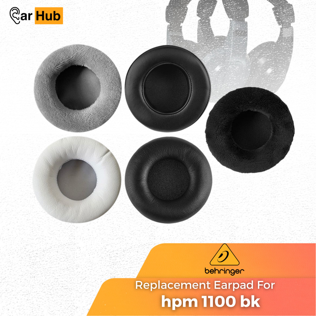 Ear Cushion Earpad Earcup Behringer hpm 1100 bk Foam Pad