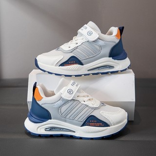 Boys Shoes for Kids Fashion Air Comfortable Rubber Casual Sneakers for 3-10years Children With Box