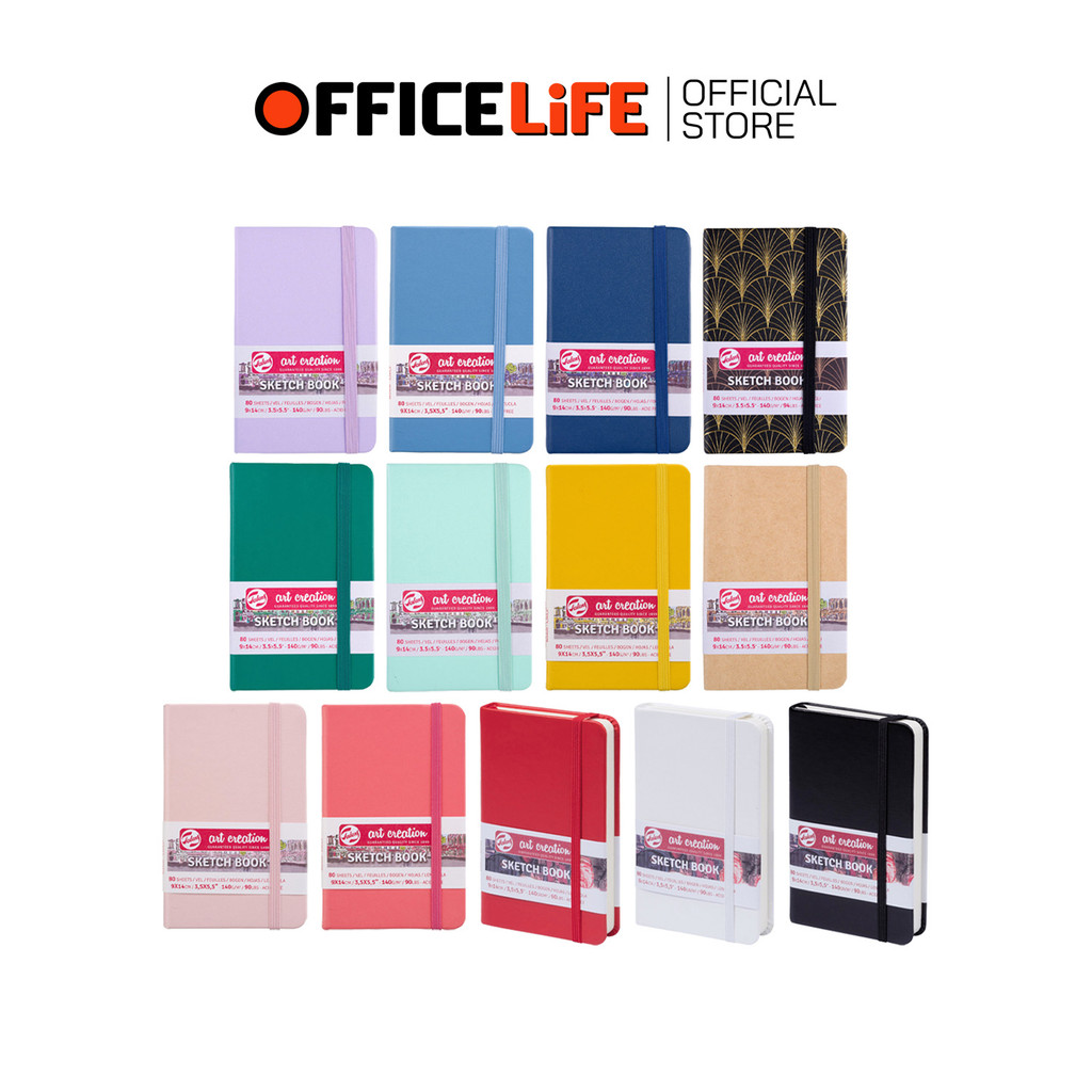 Talen (ทาเลนท์) สมุด สมุดสเก็ตช์ Art Creation Sketch Book140 grams 80 sheets ( 1 เล่ม )