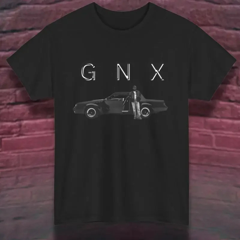 เสื้อยืด Kendrick Lamar อัลบั้ม Gnx สินค้าอัลบั้ม ฮิปฮอป แร็ปเปอร์