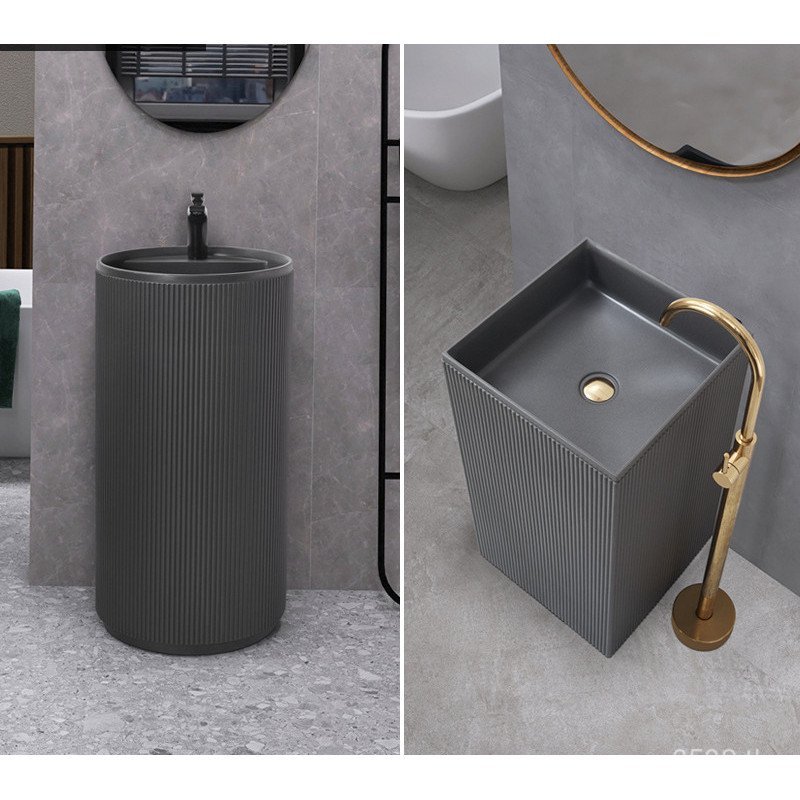 หนึ่งสไตล์แนวตั้งตั้งพื้นสีเทาสไตล์คอลัมน์คอลัมน์อ่างล้างหน้าอ่างล้างหน้าอ่างล้างหน้าอ่างล้างหน้าห้อ