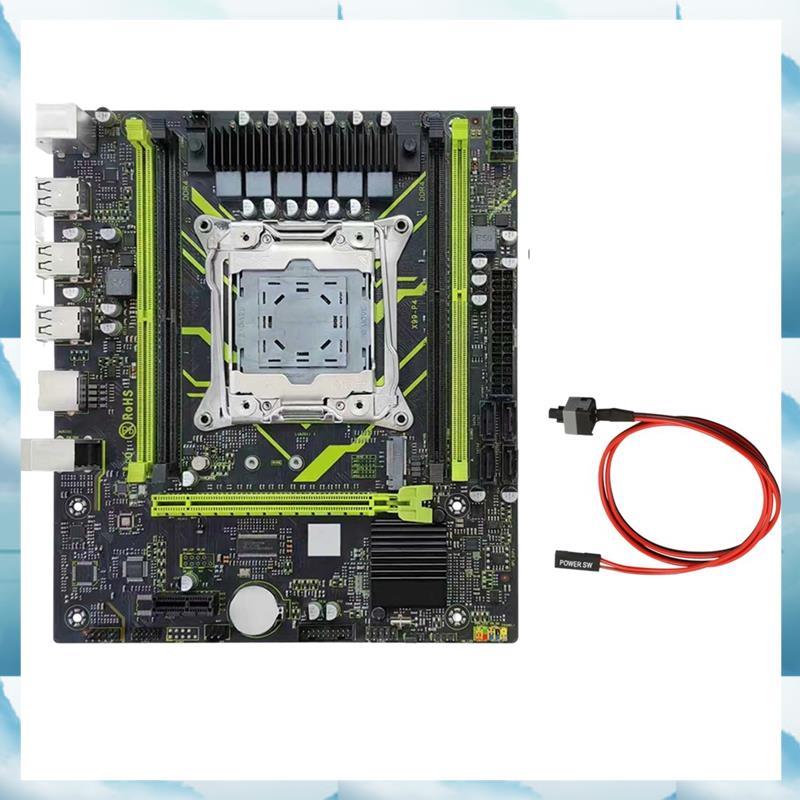 [WSB] X99 DDR4 เมนบอร์ด LGA2011 X99 P4 H55 ชิปเซ็ต Gigabit Ethernet X99 เมนบอร์ดเดสก์ท็อปพร้อมสล็อต 