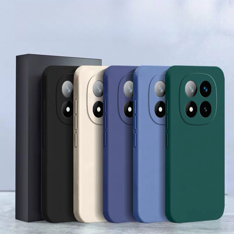 เคส POCO M8 Pro M8 M7 5G M7 4G M6 4G M6 Pro acaron สีซิลิโคนเหลวซิลิโคนอ่อนนุ่มโทรศัพท์มือถือ drop(1YT)