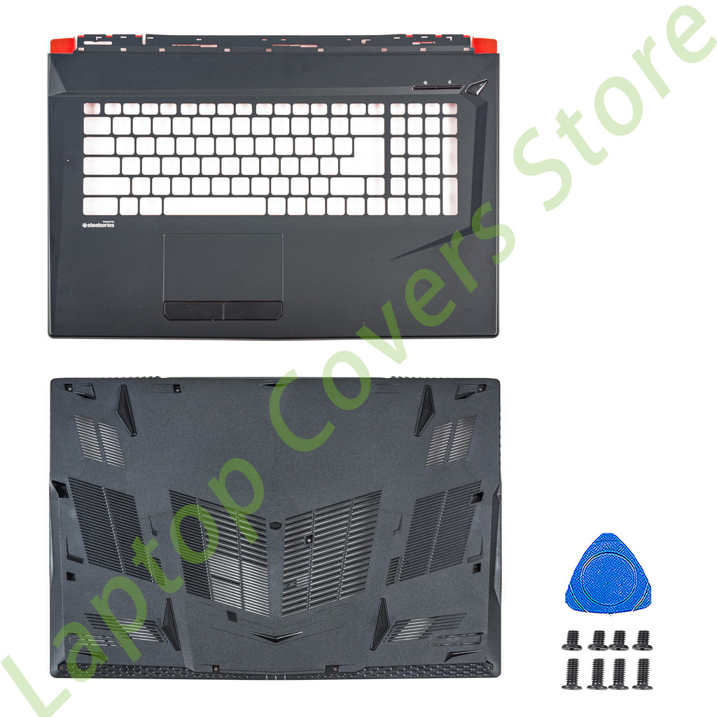 กรณีด้านล่างสําหรับ MSI GL73 GL73VR GP73 GP73M MS-17P1 17P7 MS-17C5 MS-17C6 MS-17C7 8RC 8RD ซ่อม
