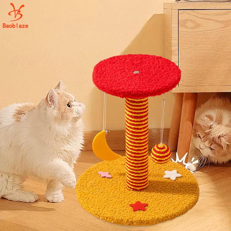 [syyqwdt] Cat Scratching Post Compact Scratching Board ต้นไม้แมวที่ทนทานสําหรับการเล่นแมว