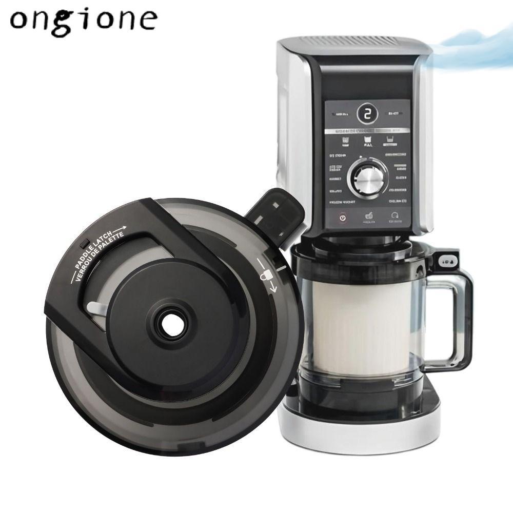 ONGIONE ฝาครอบชามด้านนอก, กันน้ํา BPA ฟรีสําหรับ Creami Deluxe ฝาปิด, ทําความสะอาดง่าย PC เปลี่ยนชิ้