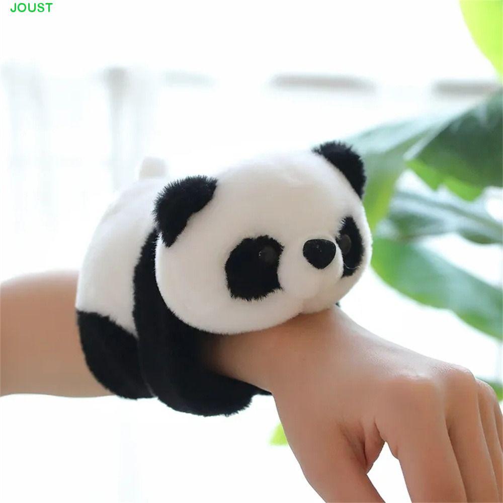 การแข่งขัน หมีแพนด้าสายรัดข้อมือ,ตุ๊กตาสัตว์สบายตุ๊กตามือแหวน,เด็กข้อมือตกแต่งการ์ตูน น่ารัก ตบมือ วงกลมของเล่นของขวัญวันเกิด