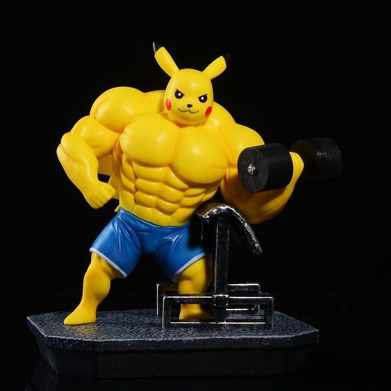 ใหม่สําหรับปี 2026 Dragon Ball GK Muscle Pikachu Strengthening Fairy Hand-Made อะนิเมะรุ่นรถเครื่องประดับสําเร็จรูป1820260204