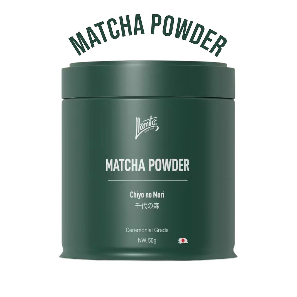 Llamito Chiyo no Mori Matcha Powder | Ceremonial Grade (50g.) ผงมัทฉะ มัทฉะเกรดพิธีการ ยามิโตะ 🇯🇵
