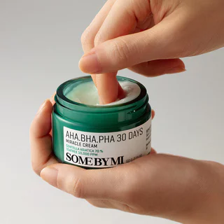 SOME BY MI AHA-BHA-PHA 30 Days Miracle Cream 60g ครีมบำรุงผิวหน้า ซัมบายมี ช่วยปลอบประโลม.
