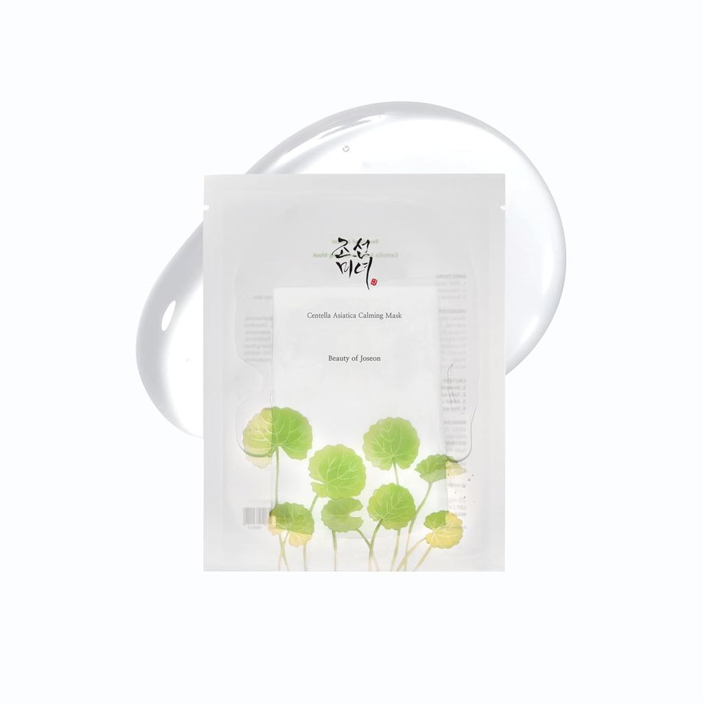 Centella Asiatica Calming Mask Daily Moisturizing Centella Asiatica Mask เหมาะสําหรับทุกประเภท Korea
