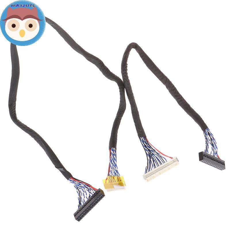 สาย Vast LVDS FIX-30P-S6 30pin double 2 ch 6bit dual 6bit แผง LCD หน้าจอสาย EN