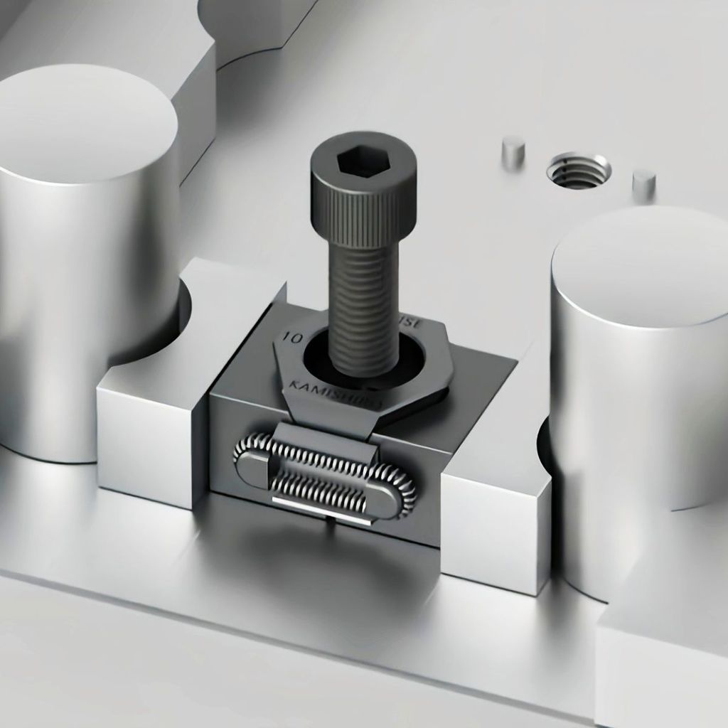 OK Vise Side Clamp - Multi-Station, 2-Way, Manual Tooling Fixture.